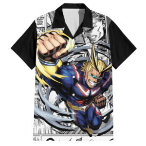 Chemise hawaïenne All Might - My Hero Academia - Maison Otaku