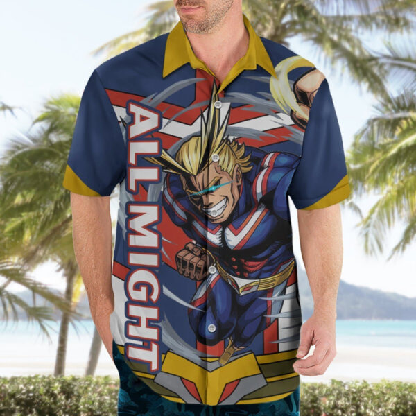 Chemise hawaïenne All Might – My Hero Academia - Maison Otaku – Image 3