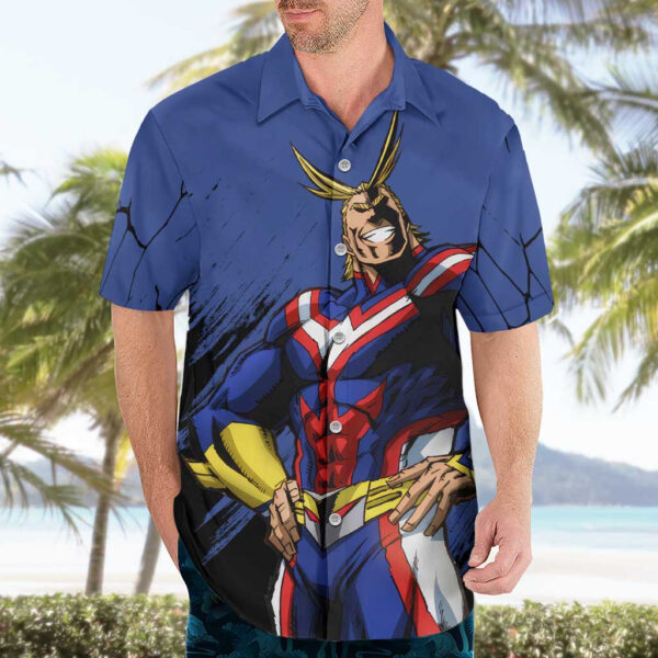 Chemise hawaïenne All Might – Anime My Hero Academia - Maison Otaku – Image 3