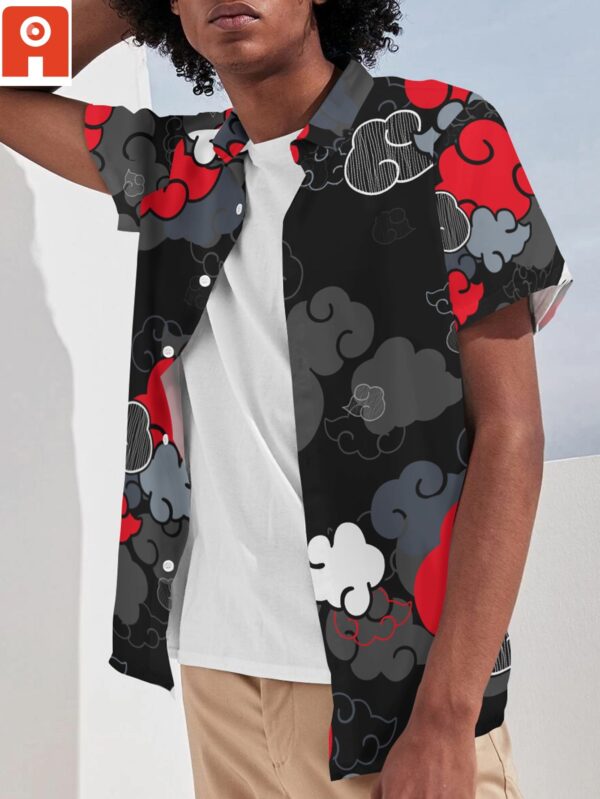 Chemise hawaïenne Akatsuki Aloha - Maison Otaku – Image 3