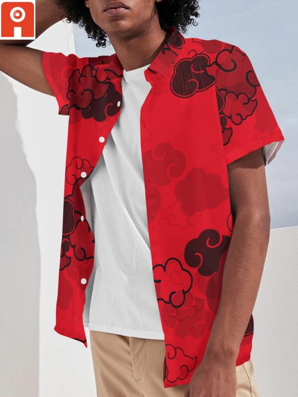 Chemise hawaïenne Akatsuki Aloha – Style 2 - Maison Otaku – Image 3