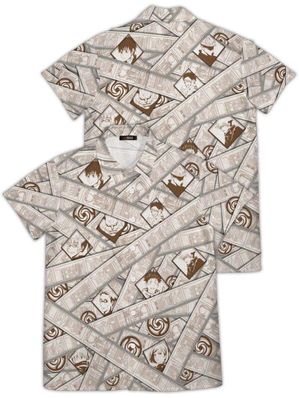 Chemise hawaïenne talisman JJK Aloha - Maison Otaku