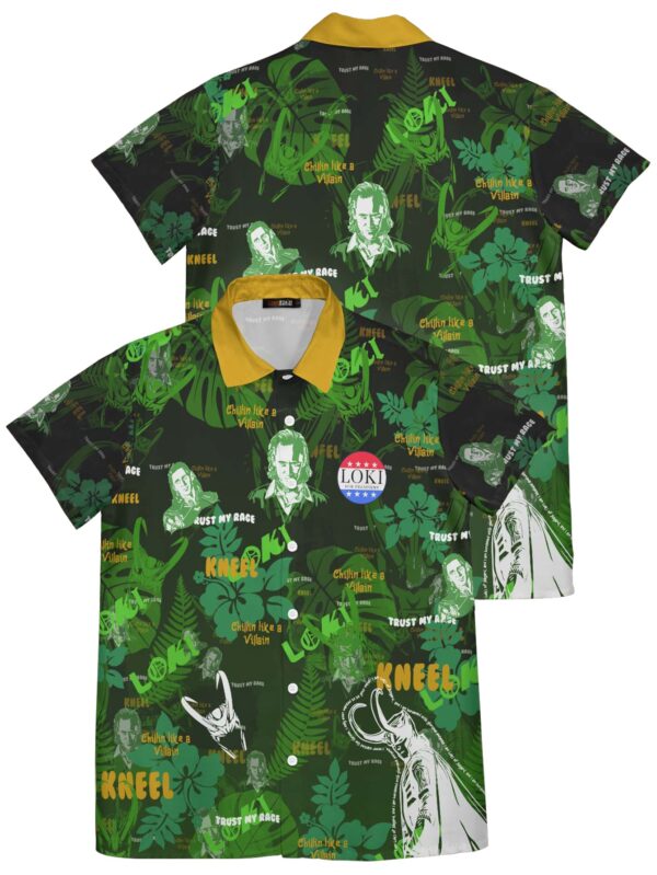 Chemise hawaïenne Loki Aloha - Maison Otaku