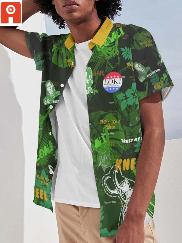Chemise hawaïenne Loki Aloha - Maison Otaku – Image 3