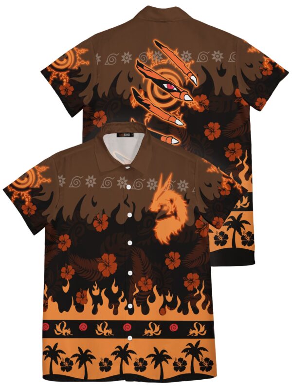 Chemise hawaïenne Naruto Kurama Aloha - Maison Otaku