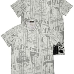 Chemise hawaïenne Chapeau de paille Aloha – One Piece - Maison Otaku