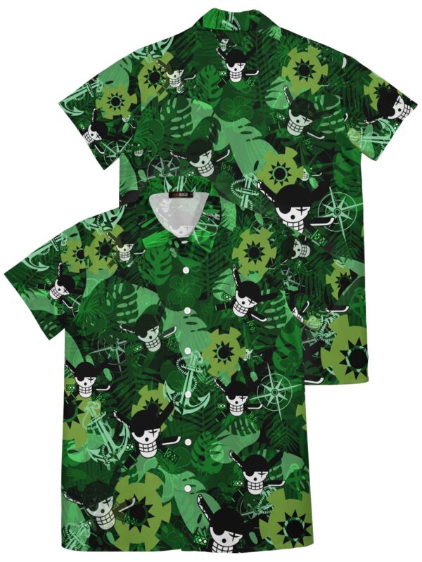 Chemise hawaïenne chasseur de pirates Aloha - Maison Otaku