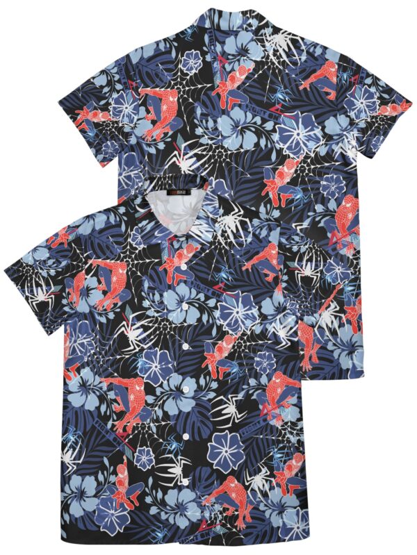 Chemise hawaïenne Spiderman Aloha - Maison Otaku