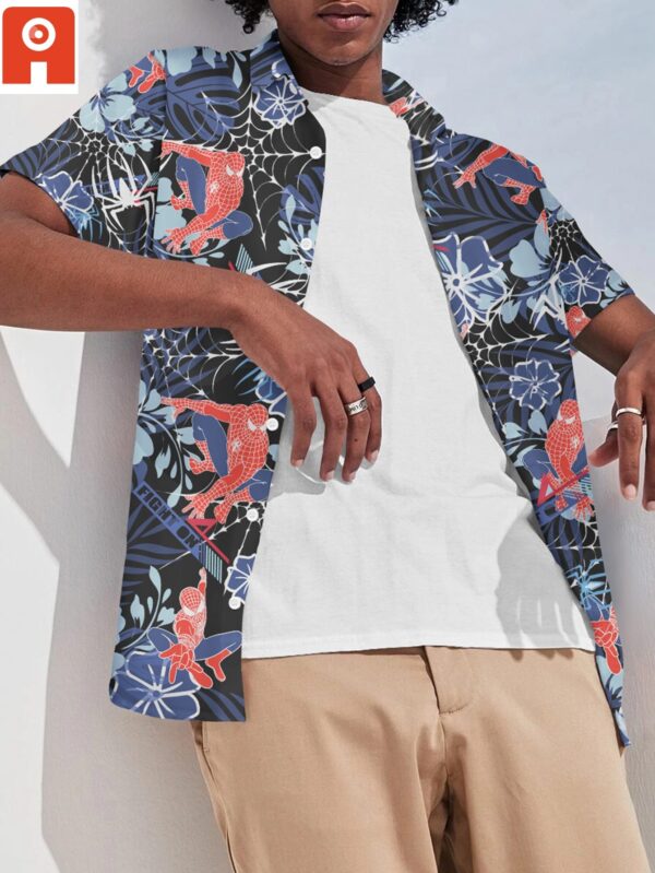 Chemise hawaïenne Spiderman Aloha - Maison Otaku – Image 3