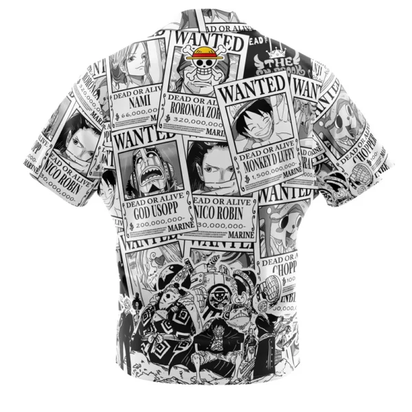 Chemise hawaïenne Aloha Strawhat Wanted One Piece - Maison Otaku – Image 2