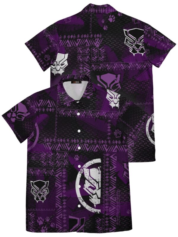Chemise hawaïenne Wakanda Aloha - Maison Otaku