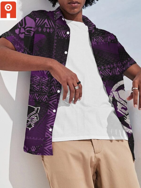 Chemise hawaïenne Wakanda Aloha - Maison Otaku – Image 3