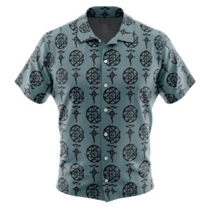 Chemise hawaïenne Alphonse V1 Fullmetal Alchemist - Maison Otaku
