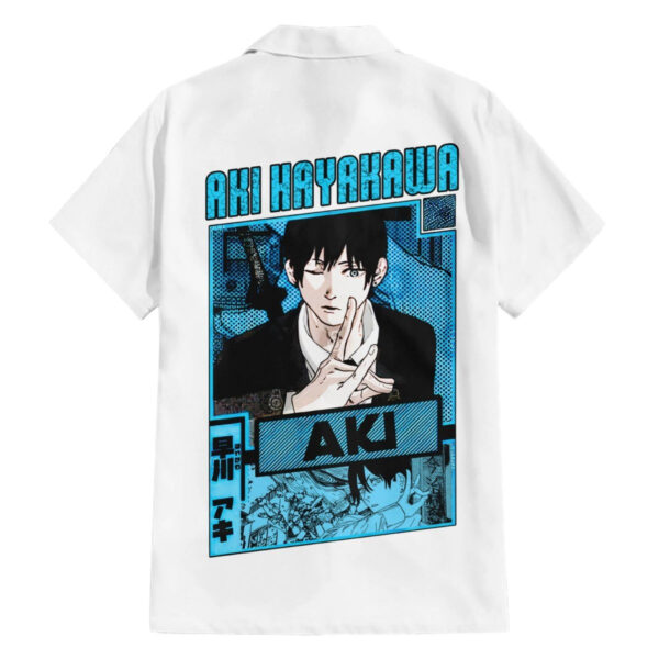 Chemise hawaïenne Aki Hayakawa – Chainsaw Man Streetwear - Maison Otaku