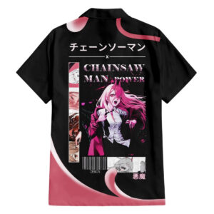 Chemise hawaïenne Power – Chainsaw Man Streetwear - Maison Otaku