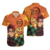 Chemise hawaïenne Kamado Tanjiro – Demon Slayer – Hinokami Kagura - Maison Otaku