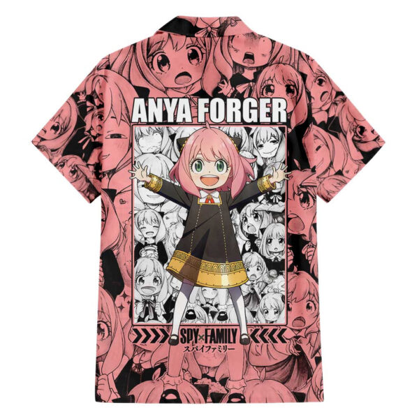 Chemise hawaïenne Anya & Bond – Spy x Family (style manga) - Maison Otaku – Image 2
