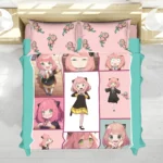 Housse De Couette Anya Forger Spy x Family Parure de lit Ensemble De Literie