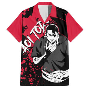 Chemise hawaïenne Aoi Todo – Jujutsu Kaisen (art manga) - Maison Otaku