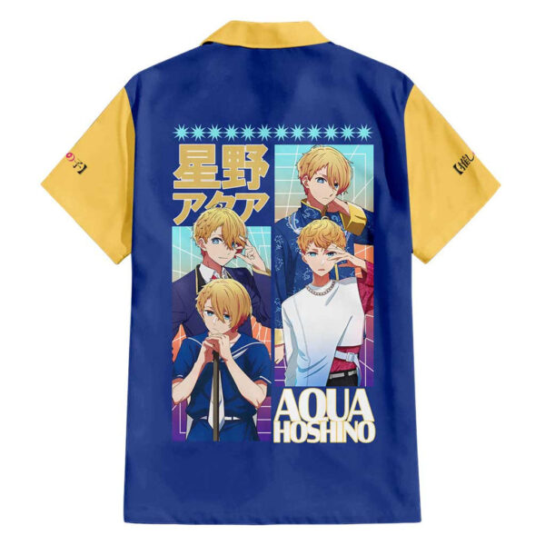 Chemise hawaïenne Aqua Hoshino – Oshi no Ko - Maison Otaku – Image 2