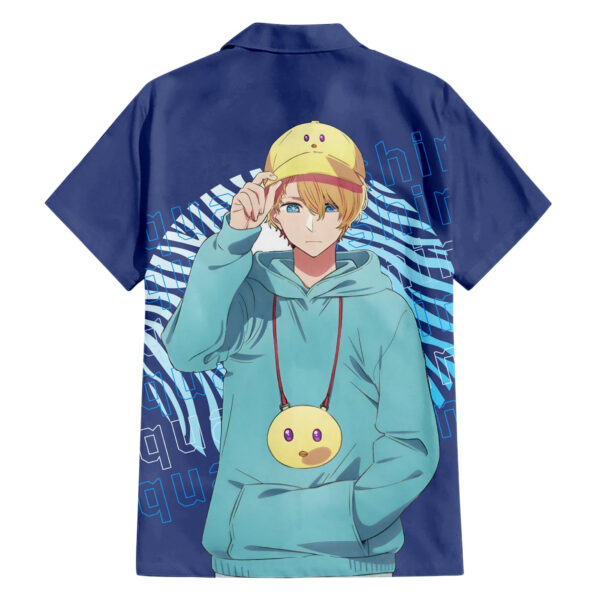 Chemise hawaïenne Aquamarine Hoshino – Oshi no Ko - Maison Otaku – Image 2