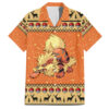 Chemise hawaïenne Arcanin Noël Pixel – Pokémon - Maison Otaku
