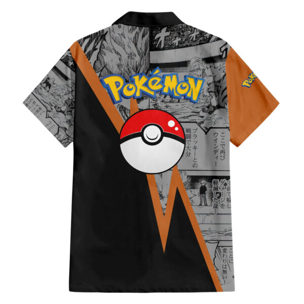 Chemise hawaïenne Arcanin – Style manga – Pokémon - Maison Otaku – Image 2