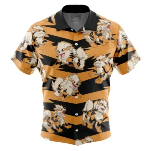 Chemise hawaïenne Arcanin Pokémon - Maison Otaku