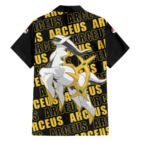 Chemise hawaïenne Arceus – Motif mix – Pokémon - Maison Otaku – Image 2