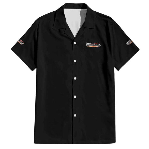 Chemise hawaïenne Titan Cuirassé – L’Attaque des Titans - Maison Otaku