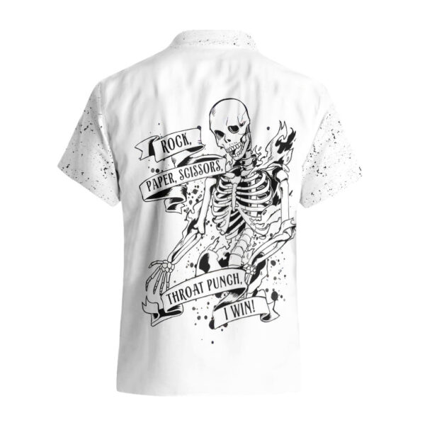 Chemise hawaïenne Skull Art – Humour noir - Maison Otaku
