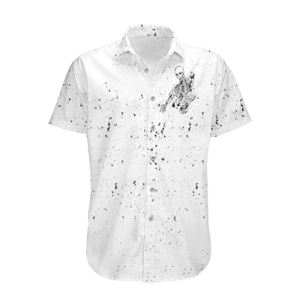 Chemise hawaïenne Skull Art – Humour noir - Maison Otaku – Image 2