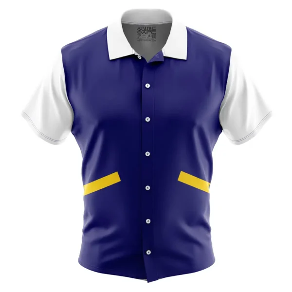 Chemise hawaïenne Première tenue Sacha Pokémon - Maison Otaku
