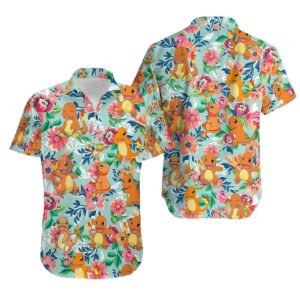 Chemise hawaïenne Évolitions (style 3) – Pokémon - Maison Otaku