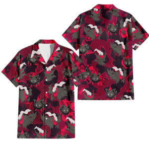 Chemise hawaïenne Pokémon (style 17) - Maison Otaku