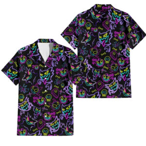 Chemise hawaïenne Pokémon (style 18) - Maison Otaku