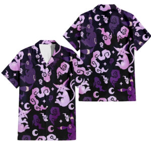 Chemise hawaïenne Pokémon – Style 19 - Maison Otaku