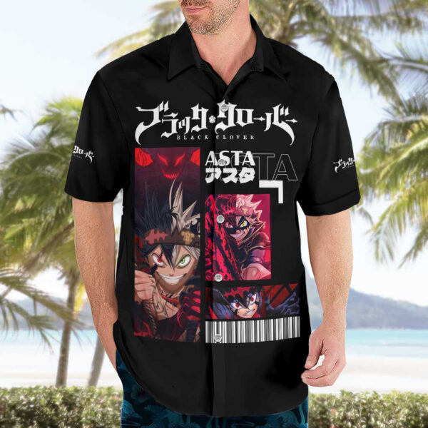 Chemise hawaïenne Asta – Black Clover V2 - Maison Otaku – Image 3