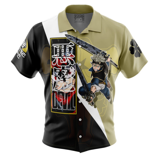 Chemise hawaïenne Asta Black Clover - Maison Otaku