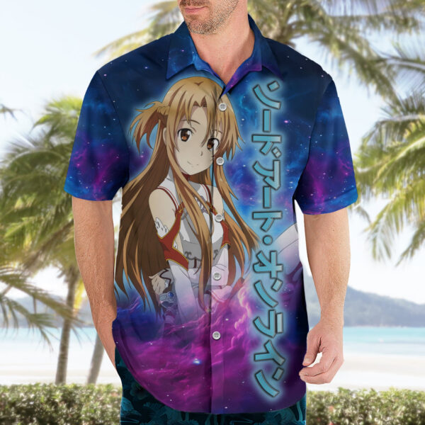Chemise hawaïenne Asuna – Sword Art Galaxy - Maison Otaku – Image 3