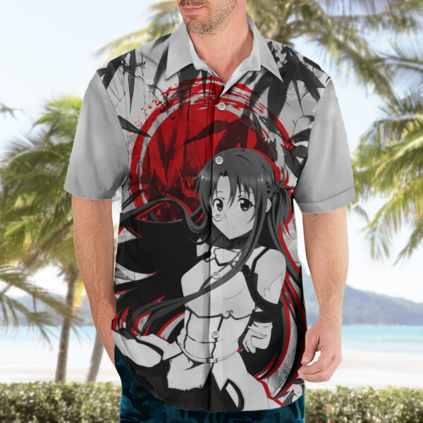 Chemise hawaïenne Asuna – Sword Art Online (style japonais) - Maison Otaku – Image 3
