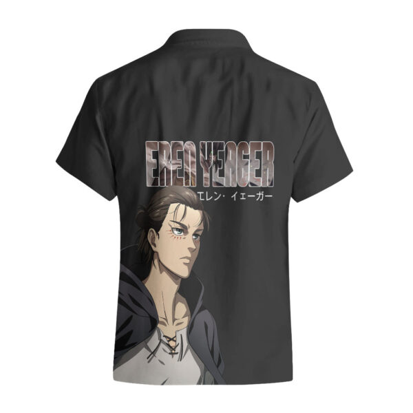 Chemise hawaïenne Eren Jäger – L'Attaque des Titans - Maison Otaku