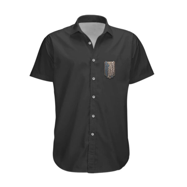 Chemise hawaïenne Eren Jäger – L'Attaque des Titans - Maison Otaku – Image 2