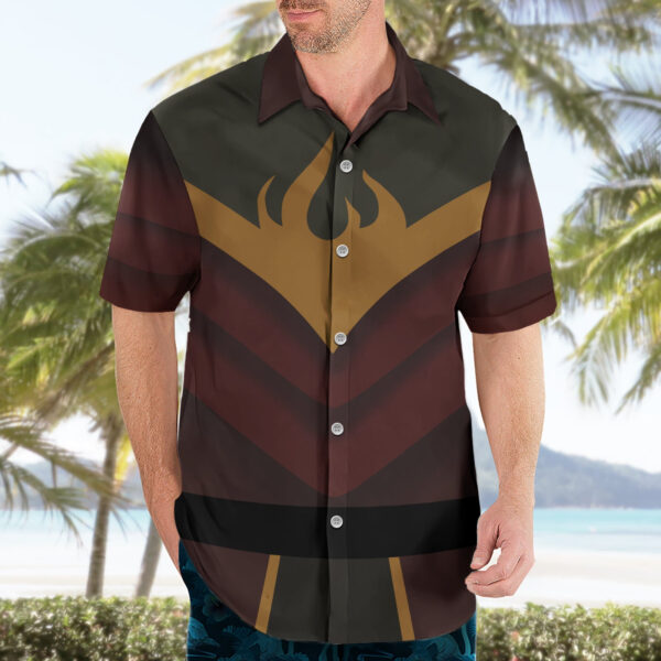 Chemise hawaïenne Firelord Ozai – Avatar - Maison Otaku – Image 3