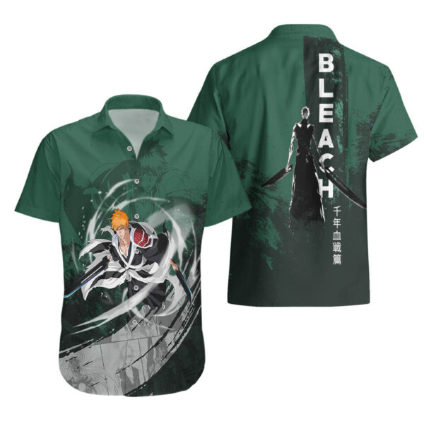 Chemise hawaïenne Ichigo Bankai – Bleach TYBW - Maison Otaku – Image 3