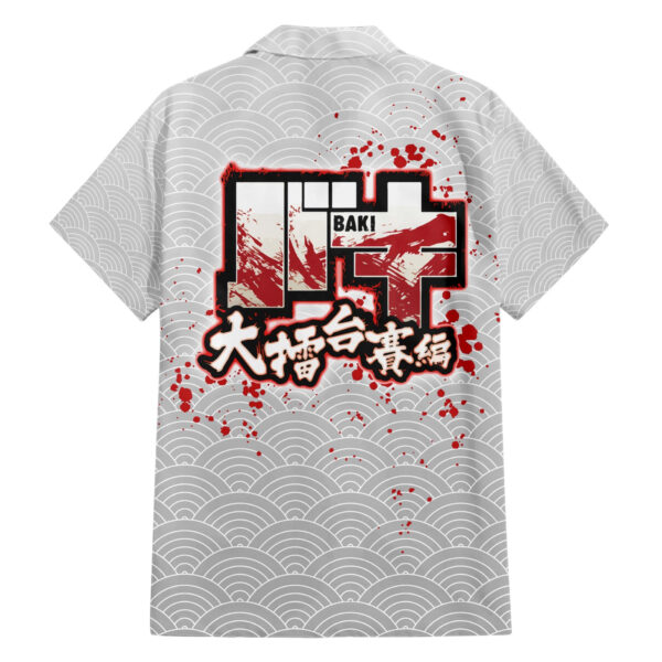 Chemise hawaïenne Baki Hanma – Style Japonais - Maison Otaku – Image 2