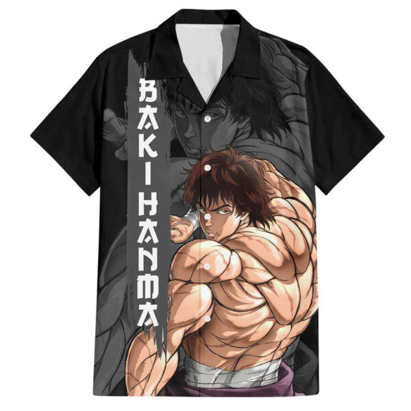 Chemise hawaïenne Baki Hanma – Baki - Maison Otaku