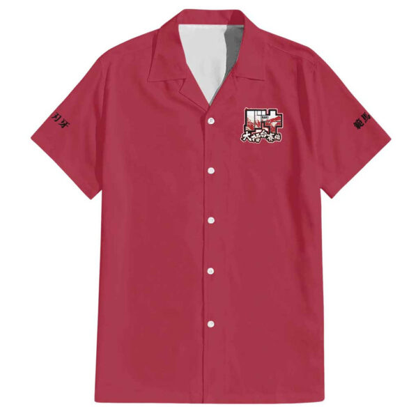 Chemise hawaïenne Baki Hanma - Maison Otaku