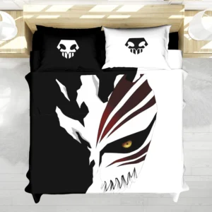 Housse De Couette Ichigo Hollow Bleach Parure de lit Ensemble De Literie