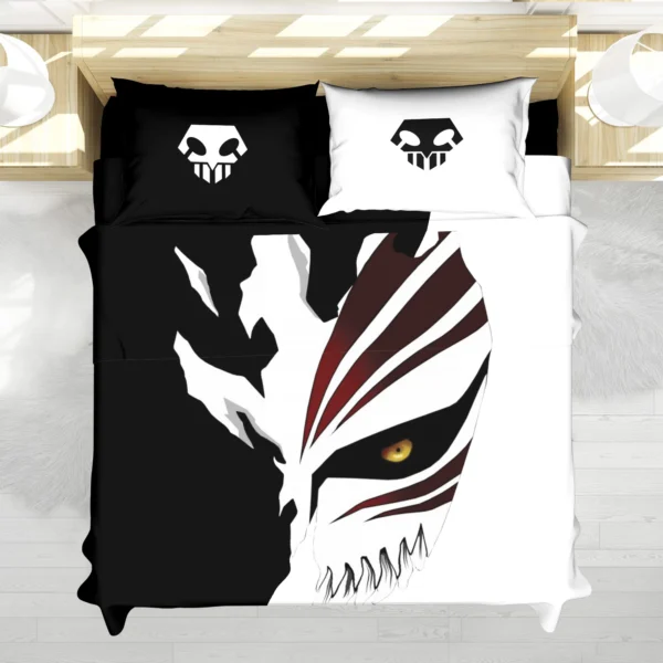 Housse De Couette Ichigo Hollow Bleach Parure de lit Ensemble De Literie